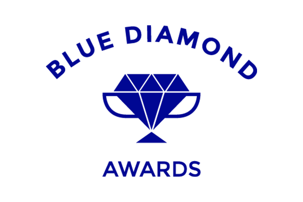 blue diamond award logo