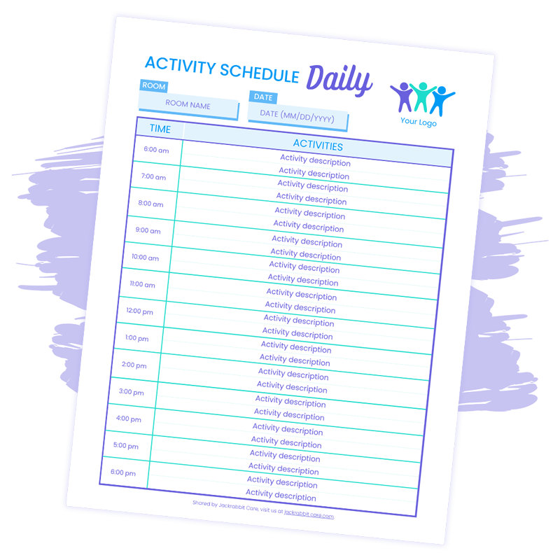 Child care center template download resources