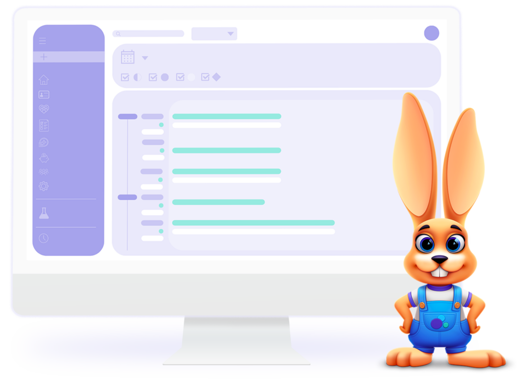 Jackrabbit Care classroom management software mockup