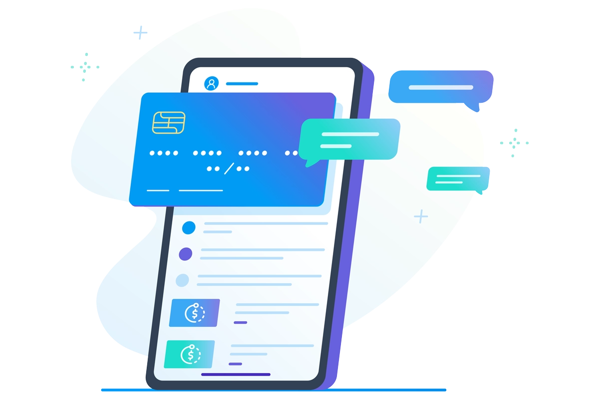 payment handling graphic