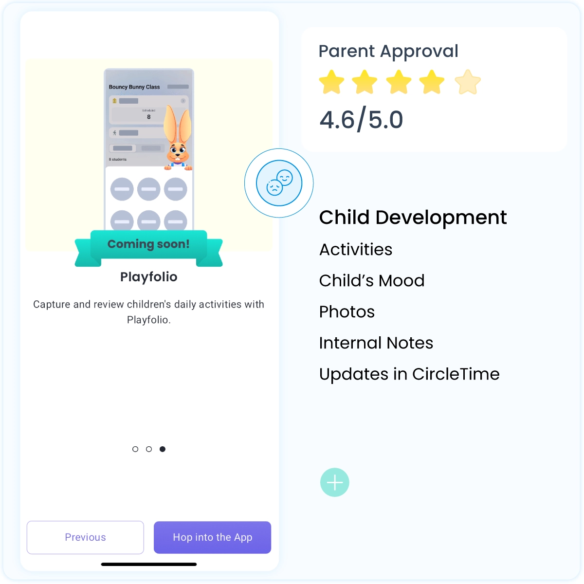 staff app playfolio parent approval screenshot